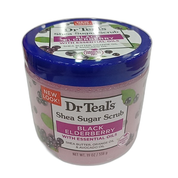 DR TEALS SUGAR SCRUB 538G ELDER