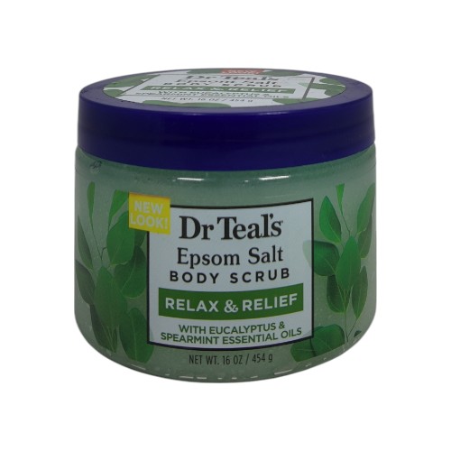 DR TEALS SALT SCRUB 454G EUCALYPTUS