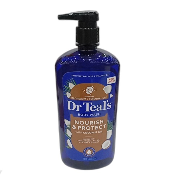 DR TEALS WASH 710ML COCONUT OIL