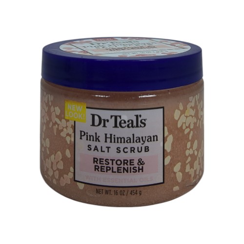 DR TEALS SALT SCRUB 454G HIMALAYAN
