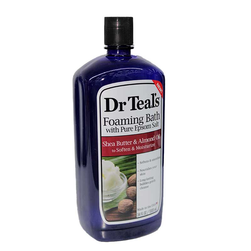 DR TEALS FOAMING BATH SHEA ALM