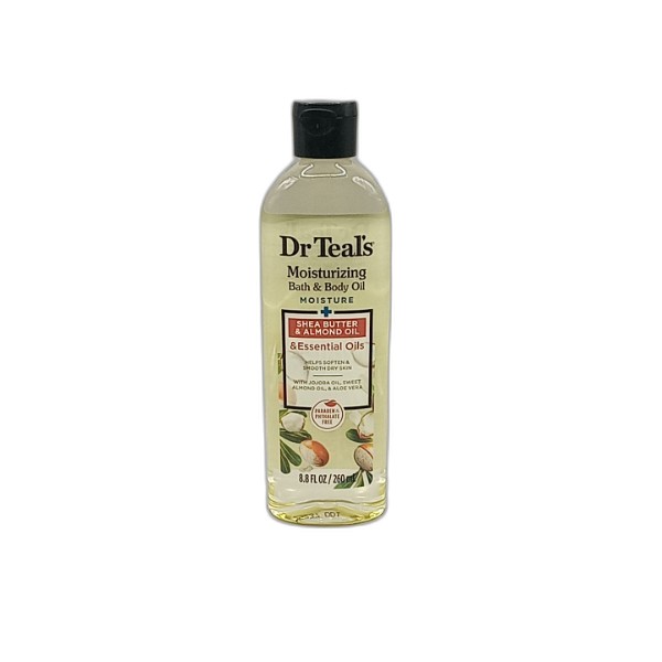 BATH OIL SHEA 8.8OZ DR TEALS