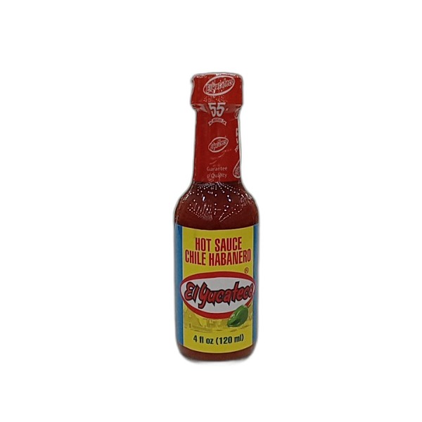 EL YUCATECO RED HOT SAUCE 118ML
