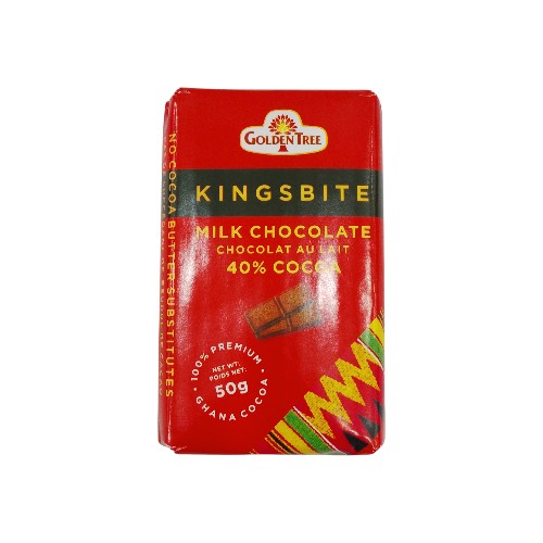 GOLDEN TREE KINGSBITE RED CHOCOLATE 50G