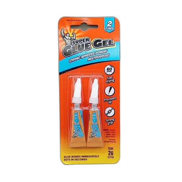 UBL SUPER GLUE GEL 2 PACK