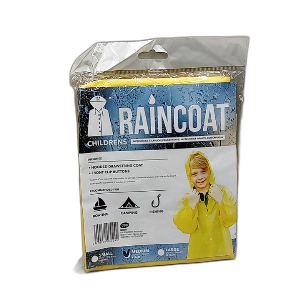 UBL RAINCOAT WHOOD CHILD - SML