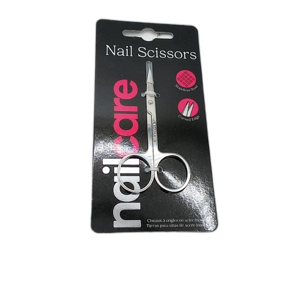 UBL CURVED CUTICLE SCISSORS STAINLESS STEEL