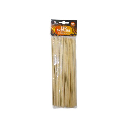 UBL BAMBOO SKEWERS 25CM 100 PACK