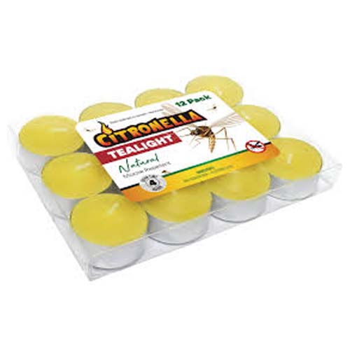 UBL CITRONELLA TEALIGHT 14G 12 PACK