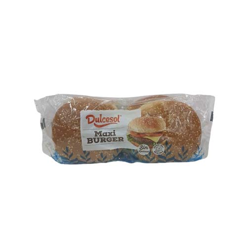 DULCESOL MAXI BURGER BUNS 300G