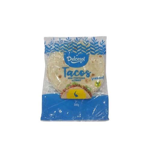 DULCESOL WHEAT TORTILLAS 15CM 300G