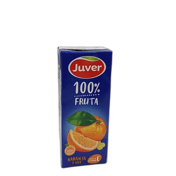 JUVER JUICE 100% FRUTA ORANGE 200ML