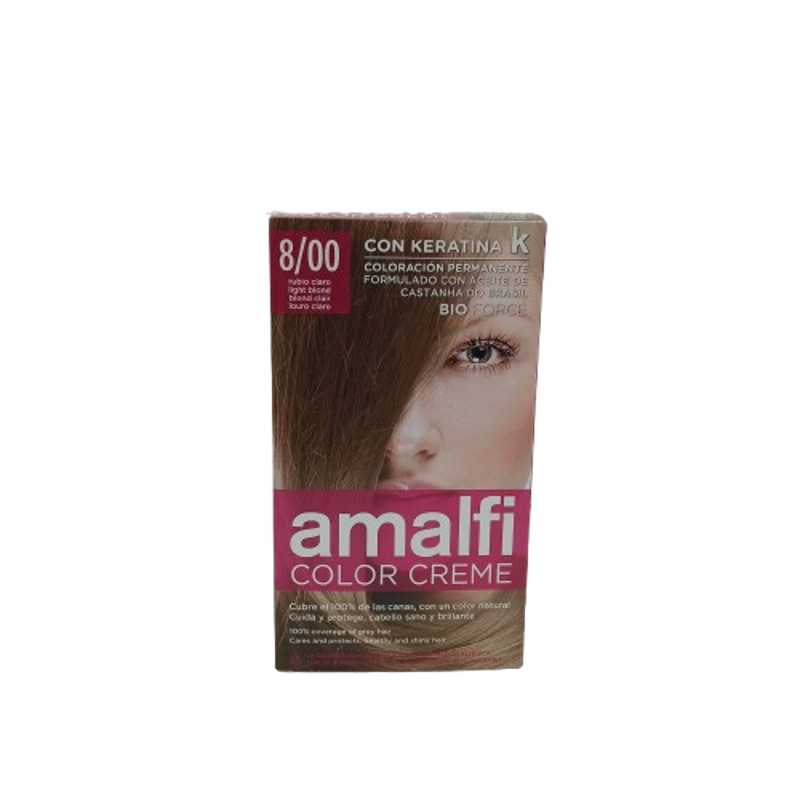 AMALFI LIGHT BLONDE HAIR DYE 8