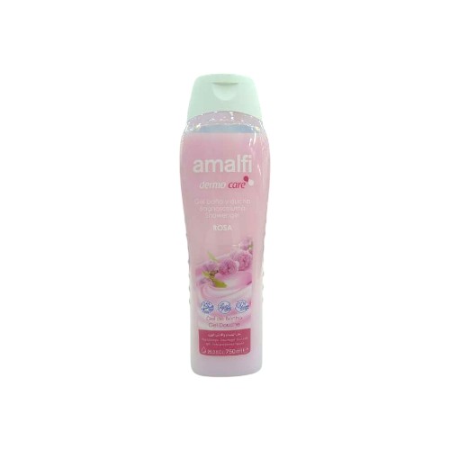 AMALFI GENTLE ROSE SHOWER GEL 750ML