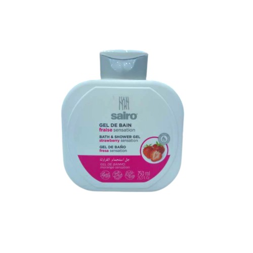 SAIRO STRAWBERRY SHOWER GEL 750ML