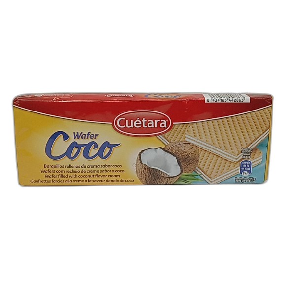 CUETARA COCONUT WAFER 150GM
