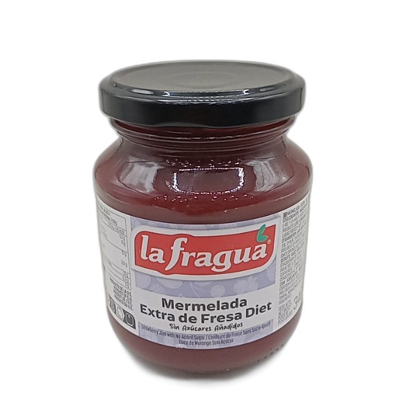 LA FRAGUA STRAWBERRY JAM WITH NO ADDED SUGAR 340 G