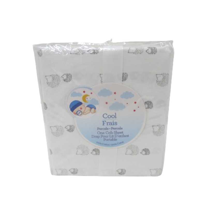 CRIB SHEET COOL FRAIS -CRIB ASSORTED