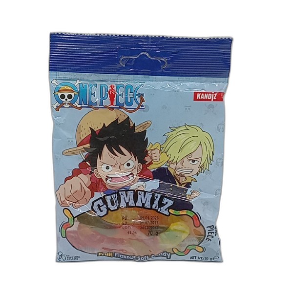 KANDIZ GUMMIZ WORMS 70G