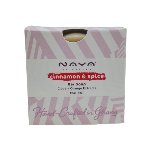 NAYA CINNAMON SPICE BAR SOAP 115G