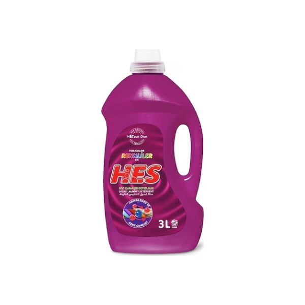 HES LIQUID LAUNDRY DETERGENT COLORS 3 L