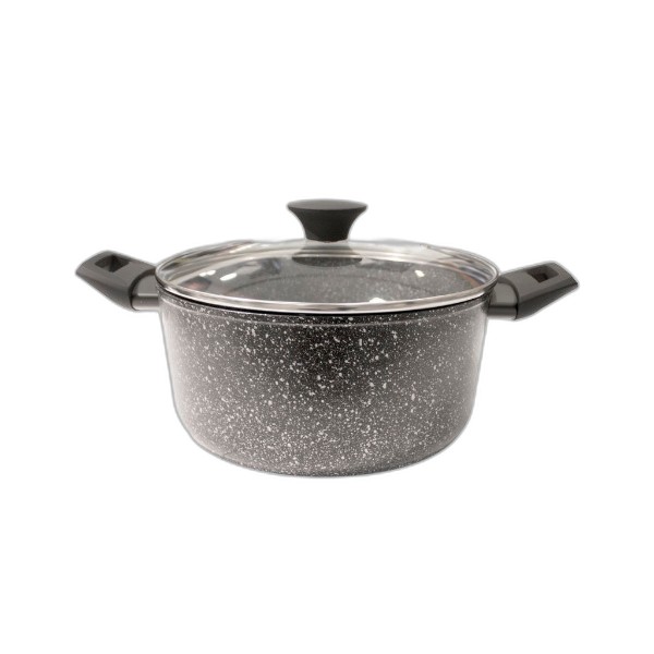 PAPILLA DEEP STOCK POT 24X12CM GREY