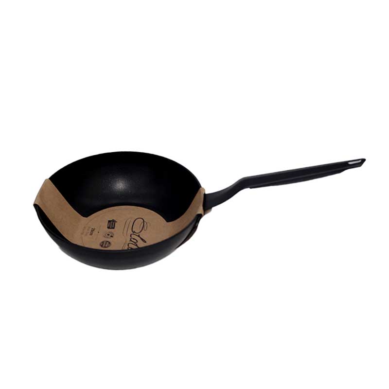 OLALA WOK PAN 3MM 26CM BLACK