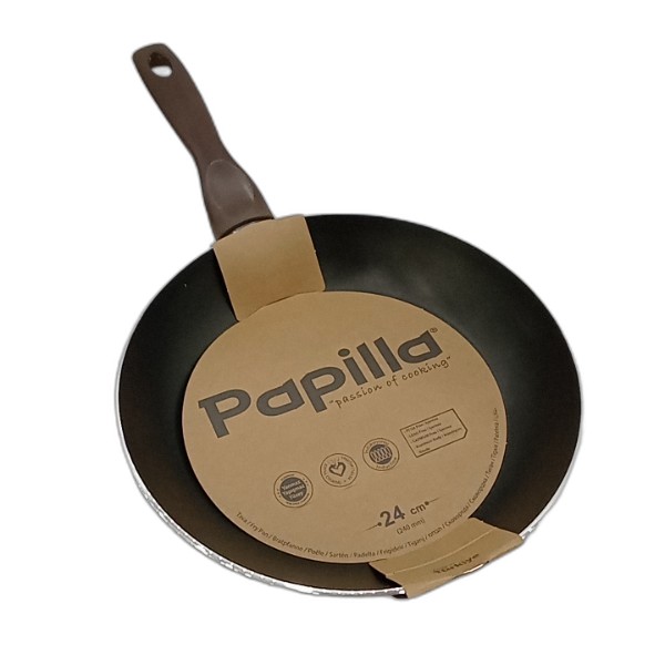 PAPILLA INDUCTION ECO FRY PAN 24CM BLACK