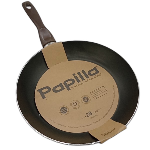 PAPILLA INDUCTION ECO FRY PAN 28CM BLACK