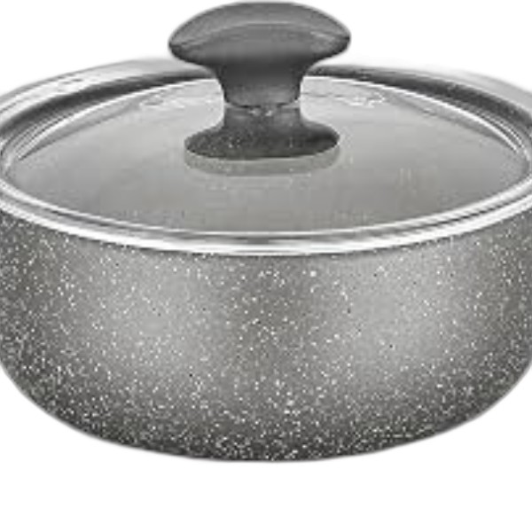PAPILLA DEEP STOCK POT 26X12.8CM GREY