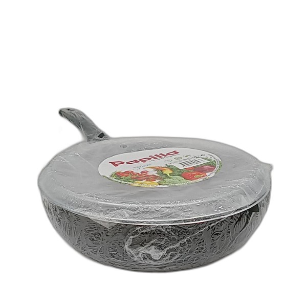 PAPILLA SAUTE FRY PAN W LID 24CM BLACK