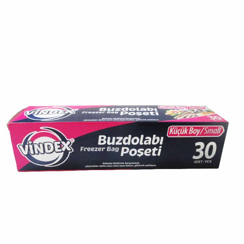 VINDEX FREEZER BAGS SMALL 30PCS