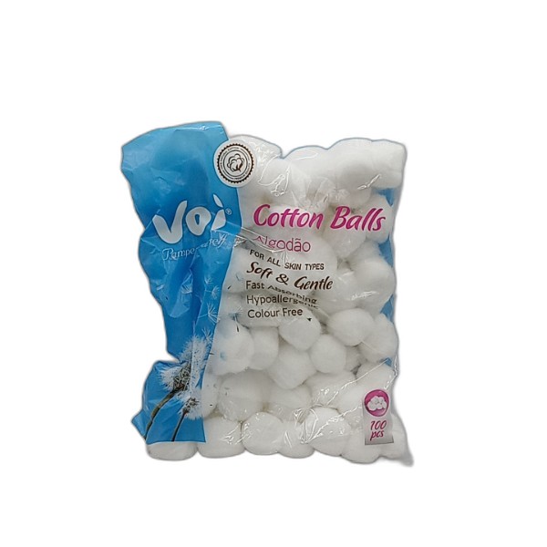 VOI COTTON WOOL BALLS 100PCS