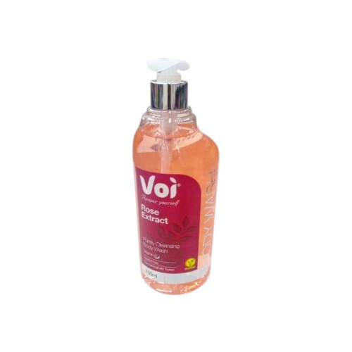 VOI BODY WASH ROSE EXTRACTED 750ML