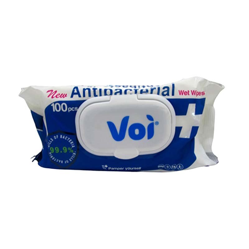 VOI ANTIBACTERIAL WET WIPES 100PCS