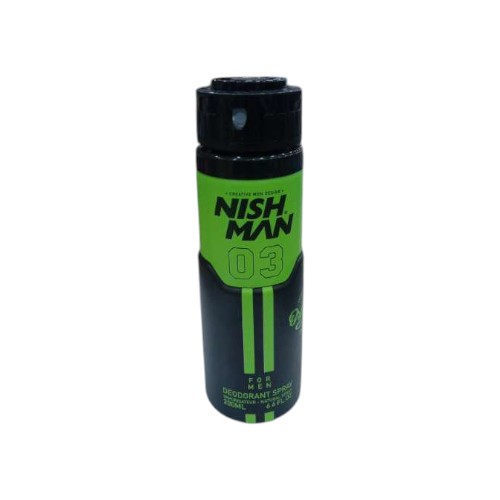 NISHMAN DEODORANT SPRAY NO.03 200ML