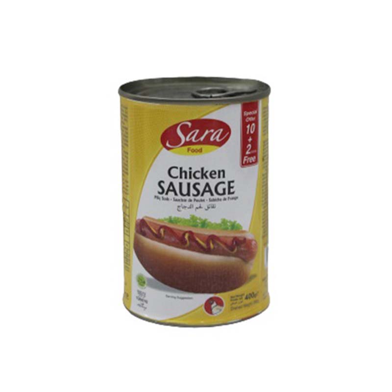 SARA CHICKEN SAUSAGE 400G