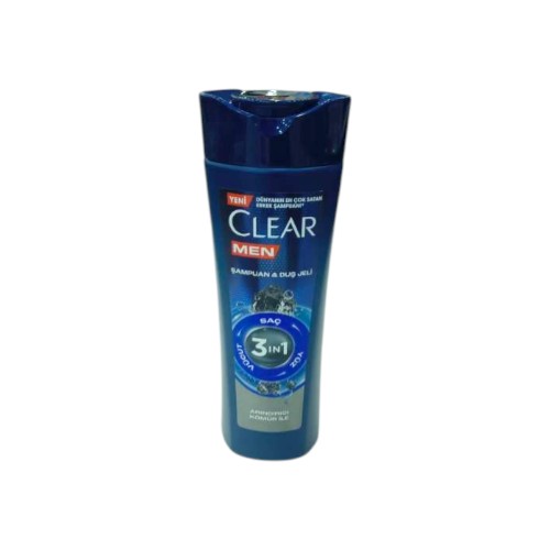 CLEAR SHAMPOO 350ML CHARCOAL CLEAN