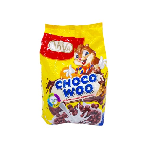 VIVA CHOCO WOO CORNFLAKES 450G