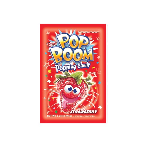 AKAS BOOM STRAWBERRY POPPING CANDY 4G