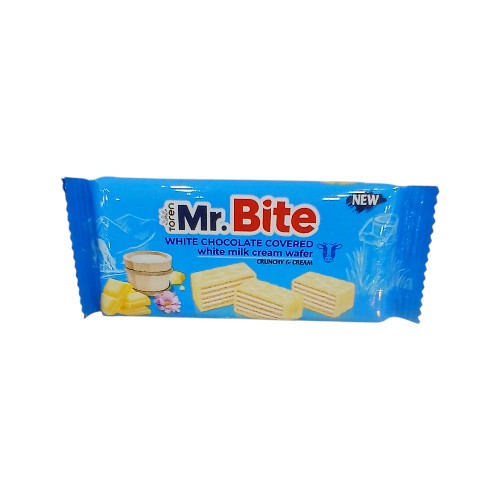 TOREN MR BITE WHITE CHOCO WAFER 38G