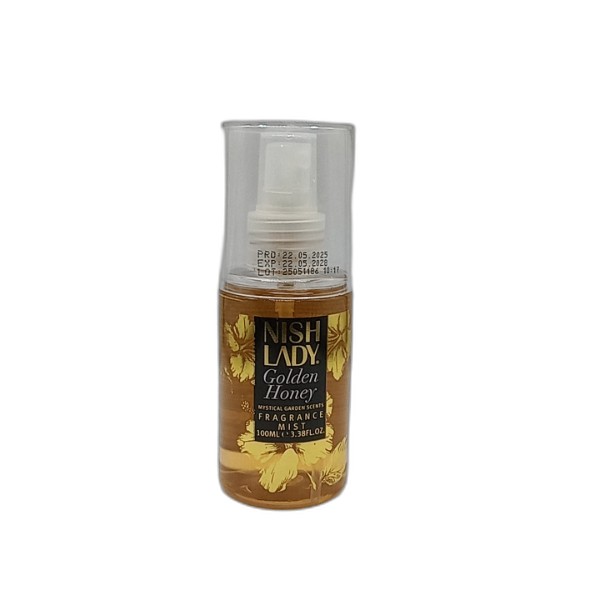 NISHLADY BODY MIST GOLDEN HONEY 100ML