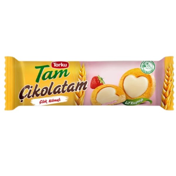 TORKU CIKOLATAM STRAWBERRY BISCUIT 83G