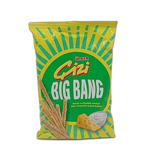 CIZI BIG BANG RANCH CHEESE STICKS 50G