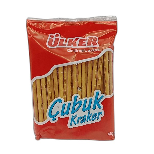ULKER PLAIN STICK CRACKERS 40G