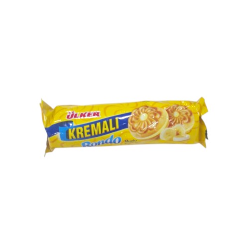 ULKER BANANA CREAM BISCUIT 61G