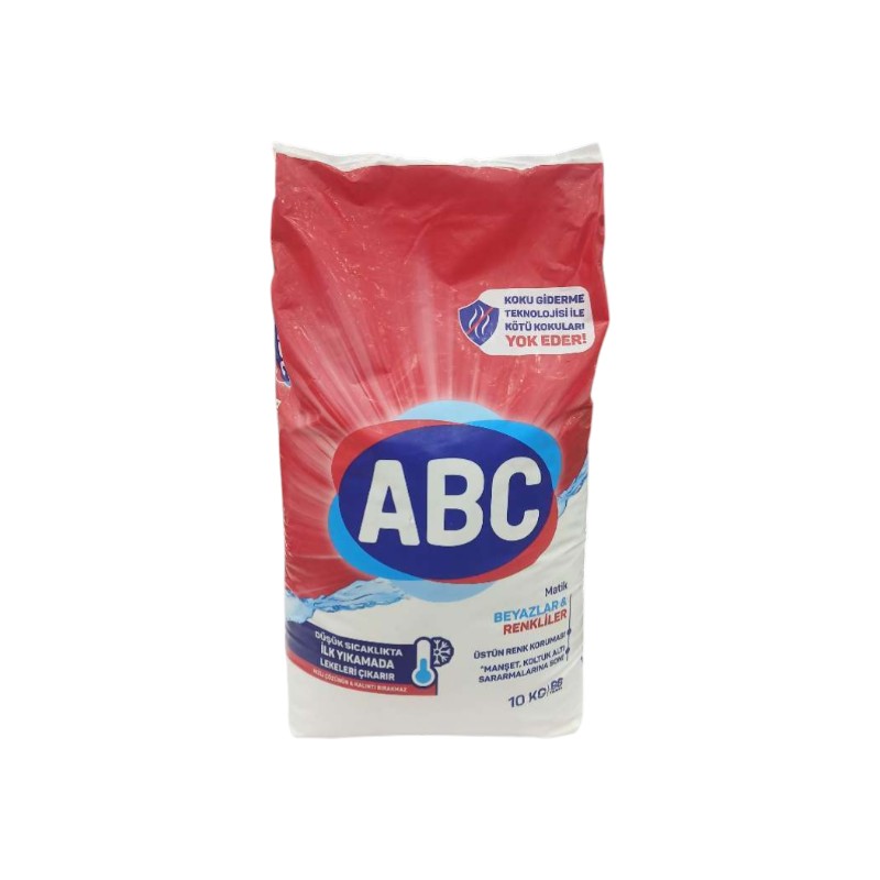 ABC MATIC POWDER 10KG WHITES-COLORS