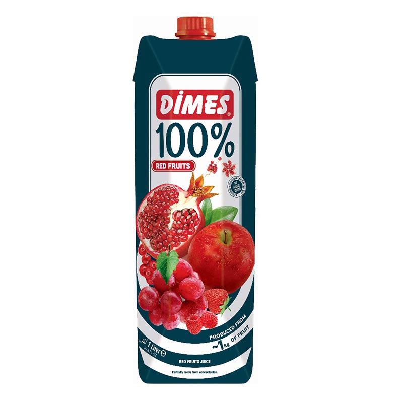 DIMES 100% RED FRUITS JUICE 1L