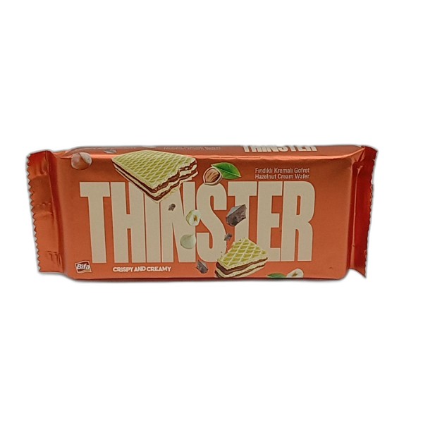 THINSTER HAZELNUT WAFER 55G