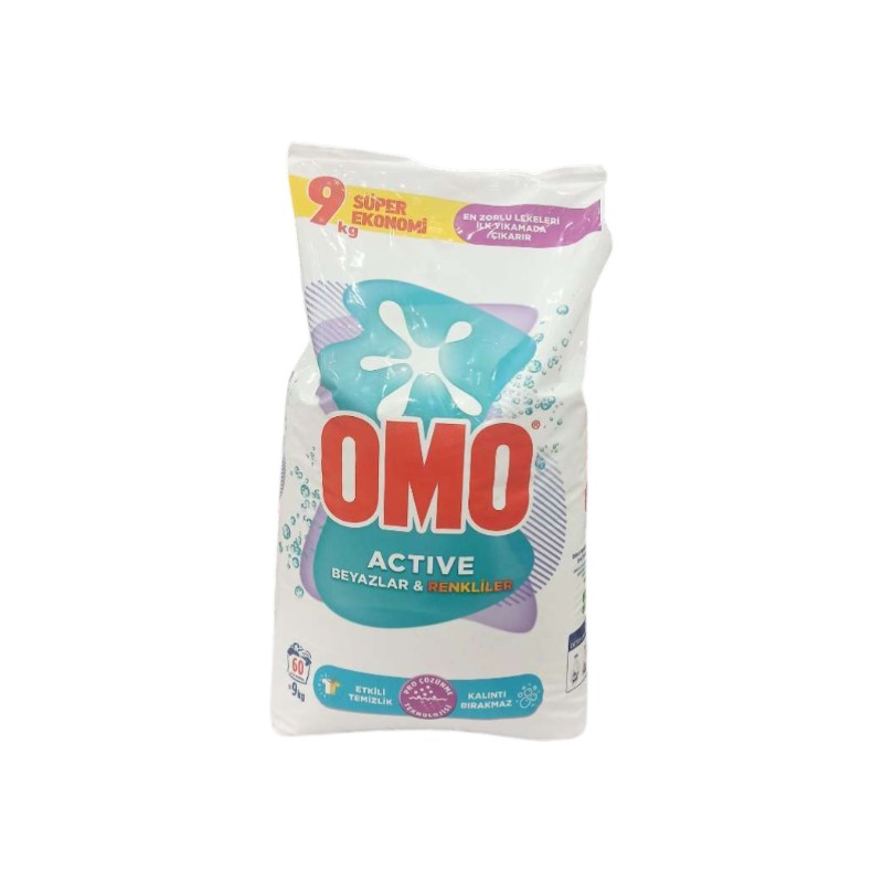 OMO MATIC POWDER 9KG COLORS-GRAYS